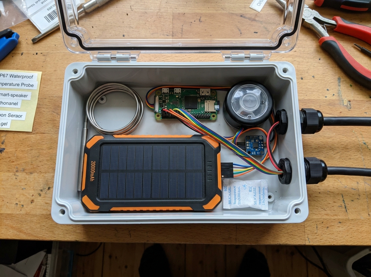 The kit packed into the sealed box